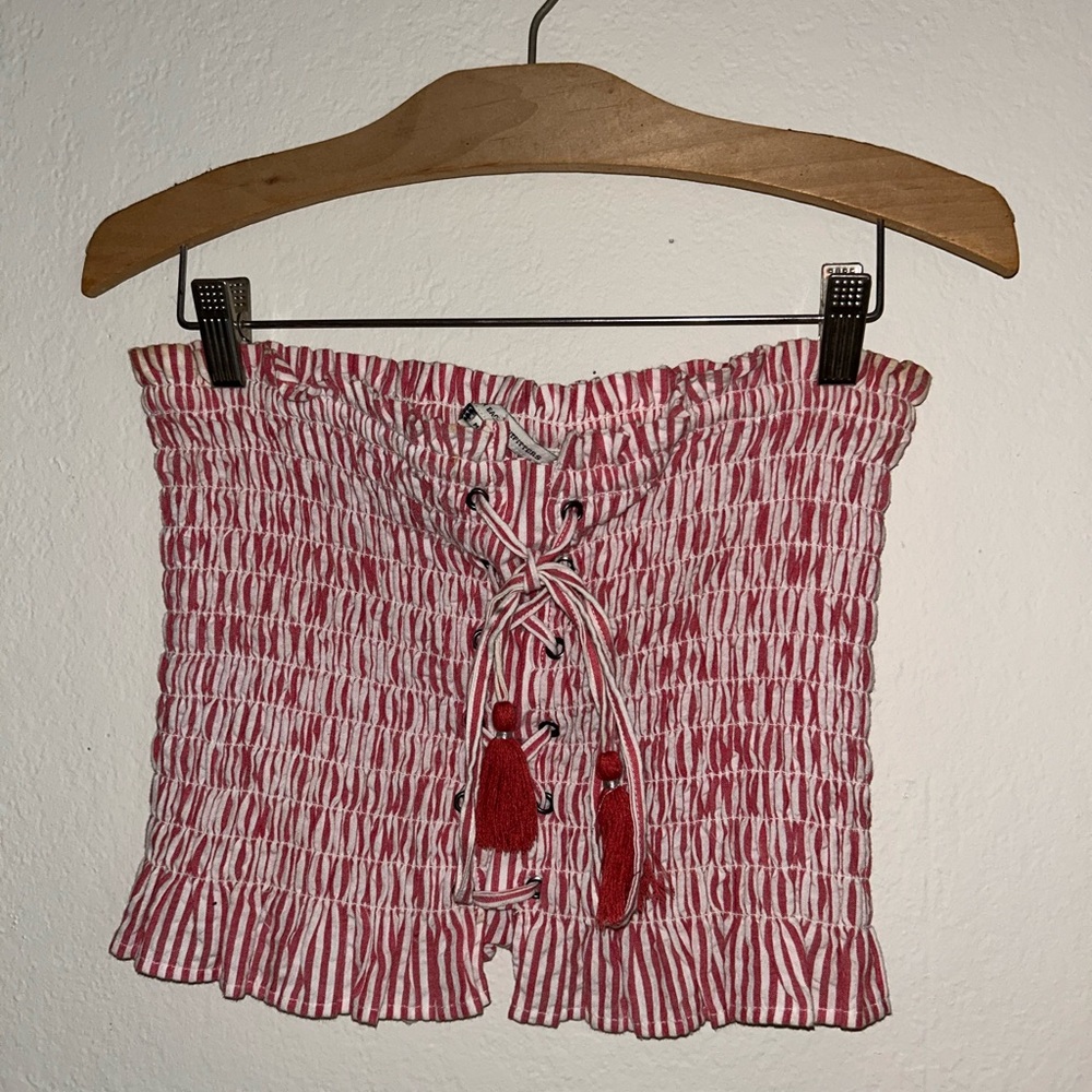 Red Tube Top - Picture 2 of 2